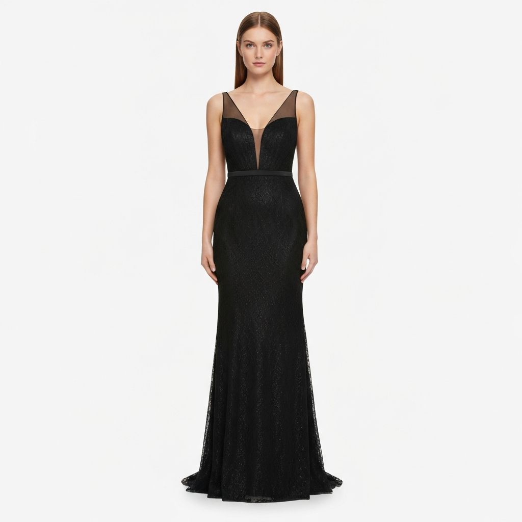 Silk Evening Gown
